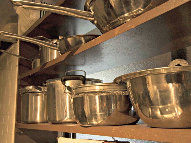 Pans and pots